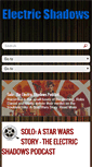 Mobile Screenshot of electric-shadows.com