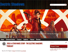 Tablet Screenshot of electric-shadows.com